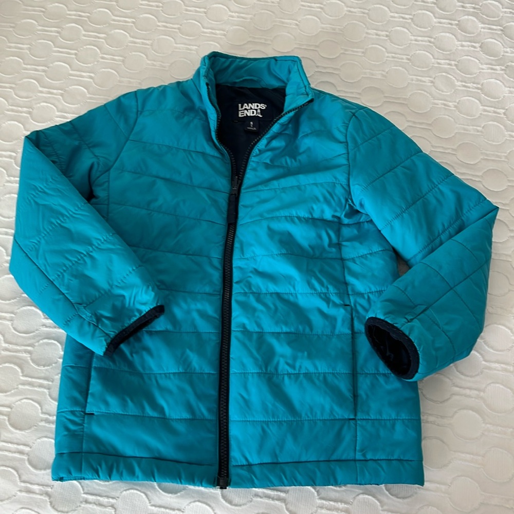 Lands end boys puffer jacket